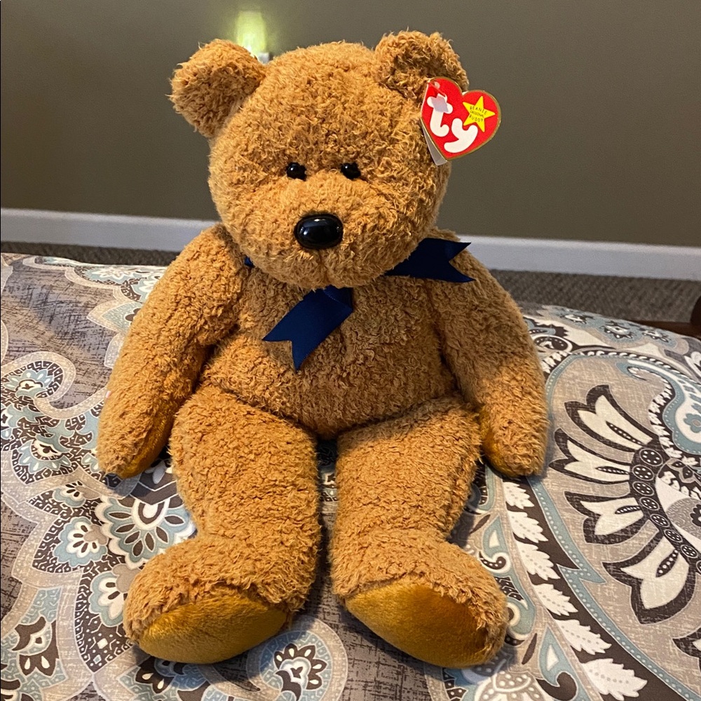 Ty beanie buddy Fuzz great condition